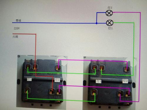 220v灯开关接线方法标签:h2]