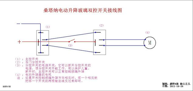 220v家用开关接线图