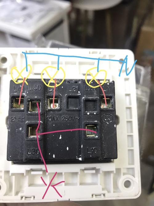 家用单控开关怎么接线