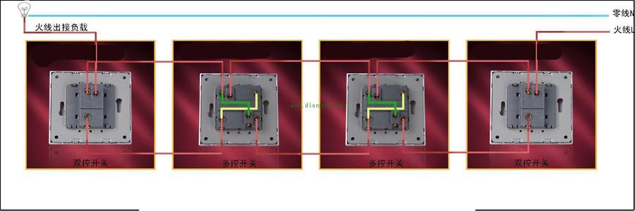 两开关控制一个灯接法,一灯一开关接法,普通一灯两开关接法,普通一灯一开关接法图,一灯双控开关三种接法,一灯两开关接法图,一灯两开关带插座接法图,一个开关二个灯<a href=http://www.diangongwu.com/zhishi/dianlutu/ target=_blank class=infotextkey>电路图</a>,一灯三开有几种接法图,一灯二开关接线原理图,一灯二开关接线图,一灯二开关接线图解,三开开关3灯接法图,灯开关接法,家用电双控灯开关接法,两个开关控制一灯接线,一个灯泡两个开关怎么接,一个灯两个开关怎么接,一个灯一个开关怎么接图片,一个灯两个开关电路图,两个灯一个开关怎么按,家里俩个灯装一个开关,一个开关控制两个灯,两个开关一个灯接线图,二个灯二个开关接线图,双控开关有几种接法,一控2灯接线图解,一开关两灯,单控开关接线图,户通开关安装线路,单开双控,2个灯2个开关怎么接线,俩灯的开关怎么接线,两个灯一个开关怎么接,一灯双控开关接线图,一个灯一个开关接线图,二灯二控开关接线图,一个开关两个灯接线图,一灯两开关要走几根线,一灯双控开关电路图,一灯两开关接线方法,双控开关接线图,双控开关电路图,两插座一开关接线图解,一开两插座开关接线图,一控一灯一插座接线图,一灯双控带插座接线图l,双控开关带插座怎么接,1开5孔开关插座接线图,双控开关接线图实物图,卧室一灯两开关接线图,双控开关带插座接线图,双控开关怎么接,二开二灯双控,单联双控开关,双联开关,一灯双控开关接线教程,床头双控开关线路接法,双控开关怎么控制2个灯,床头开关双控灯接线图,电灯双控开关接线图,双控两灯开关接线图解,楼梯灯双控开关电路图,二控一灯实物接线图,单开一灯双控开关接线,一灯双控开关接线演示