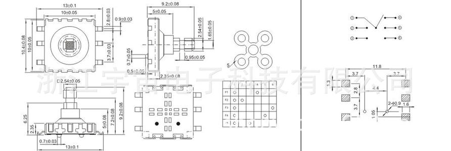 三档开关接线图220伏