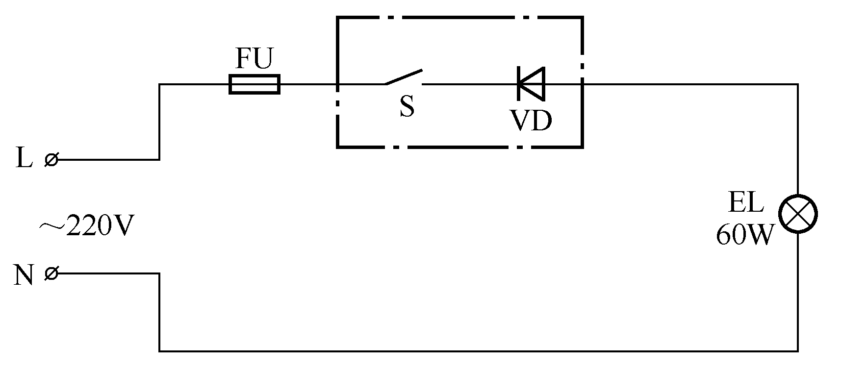 220v灯开关接线方法