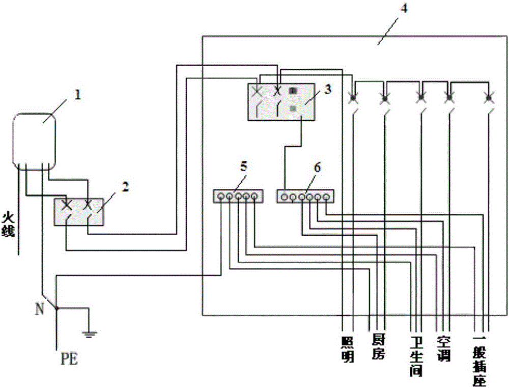 220v灯开关接线方法