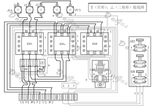 带指示灯的自锁电路图