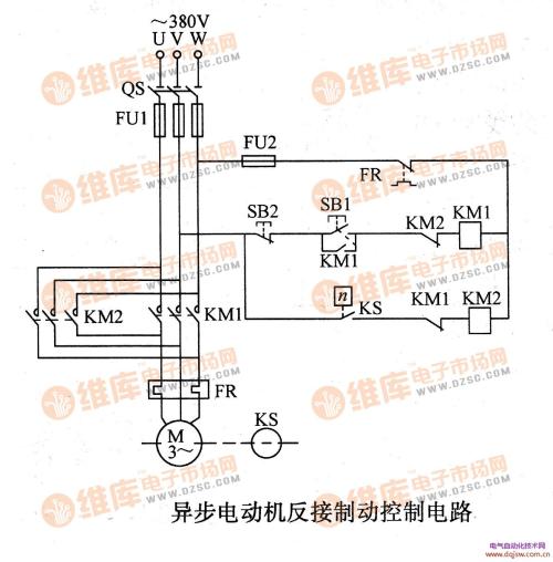 带指示灯的自锁电路图