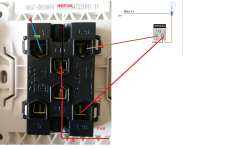 220v灯开关接线方法标签:h2]
