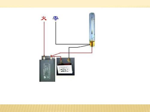 两个灯泡串联的实物图