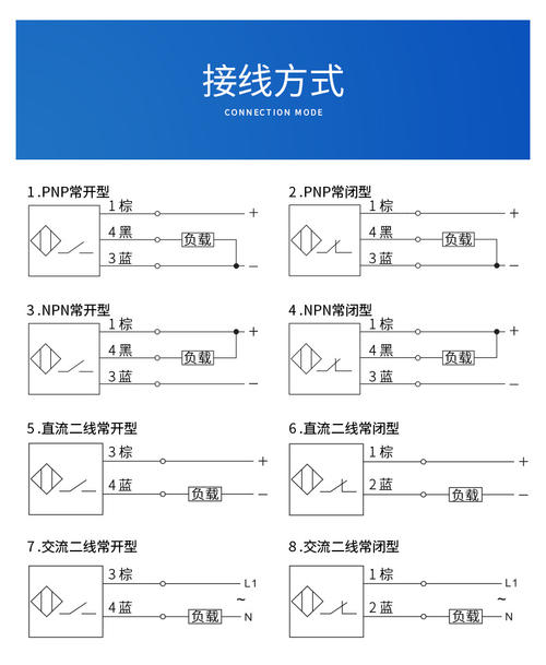 220v的接近开关怎么接线