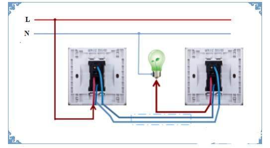 220v灯开关接线方法