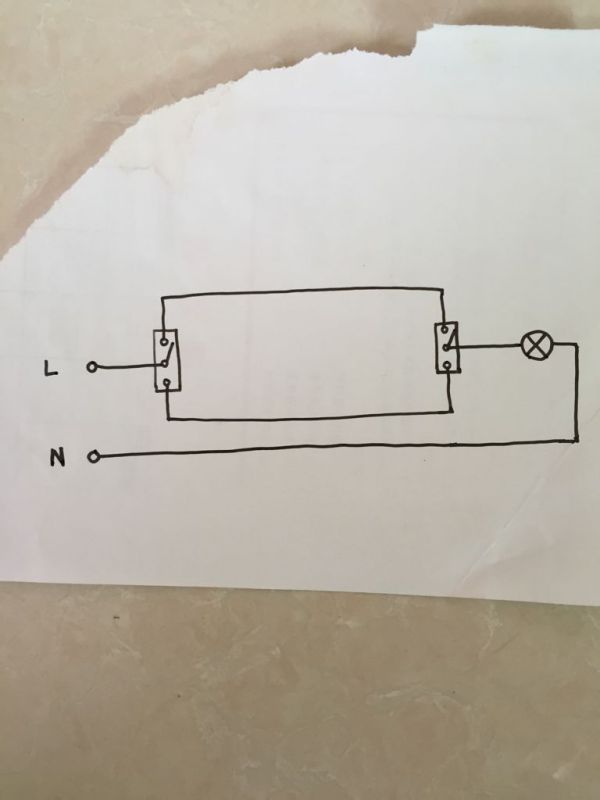 220v灯开关接线方法