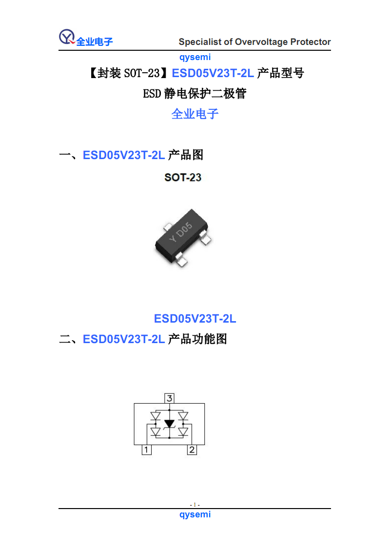 ESD二极管简介 ESD二极管优点