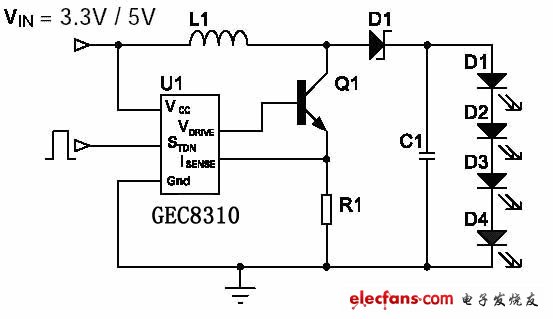 基于GEC8310的LCD背光电路