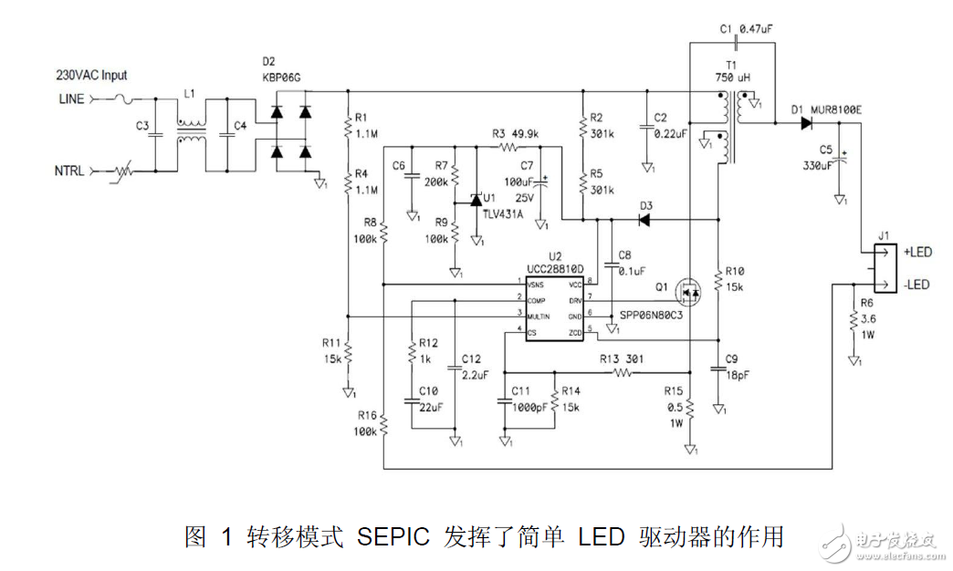 高效驱动LED离线式照明电路设计