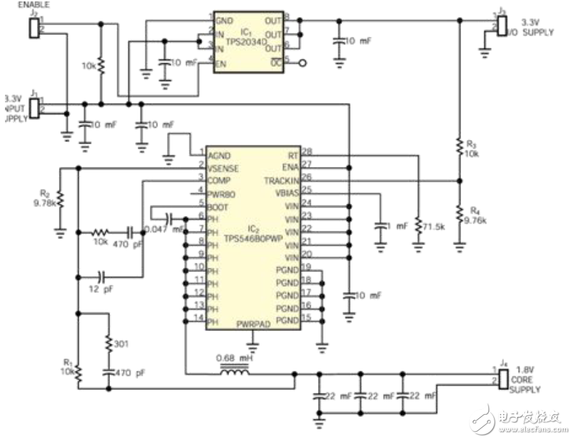 FPGA电源定序电路原理分析