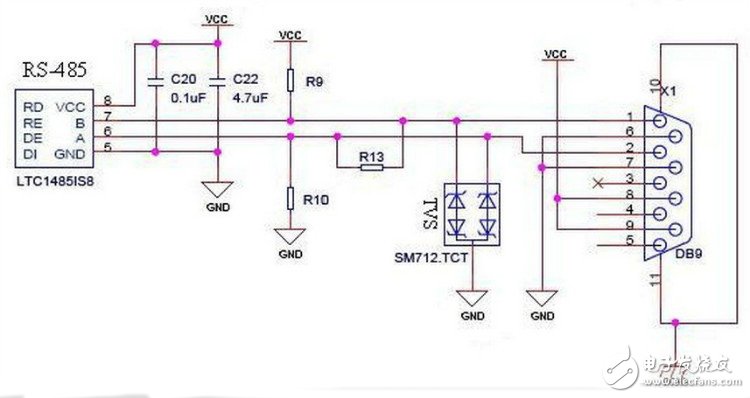 TVS二极管在电路设计应用TOP7 ——电路图天天读（133）