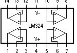 LM324四运放集成电路在各种电路中的应用