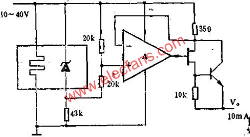 SW399组成的精密恒流源电路图