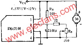 D1470H直流马达稳速电路的应用