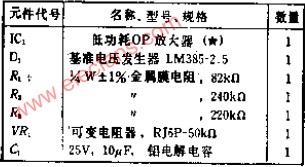 用电池驱动的低功耗基准电压发生电路