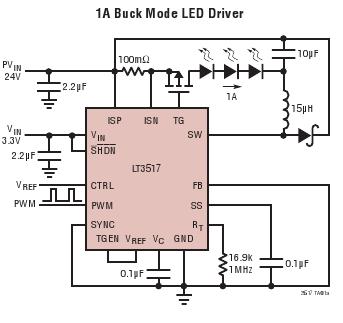 LT3517/LT3517H应用电路