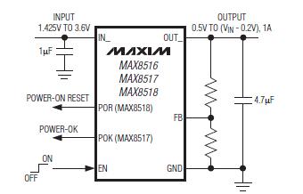 MAX8516/MAX8517/MAX8518应用电路