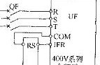 通用变频器用正反转指令开关控制图