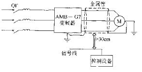 通用变频器抗传导干扰电路图