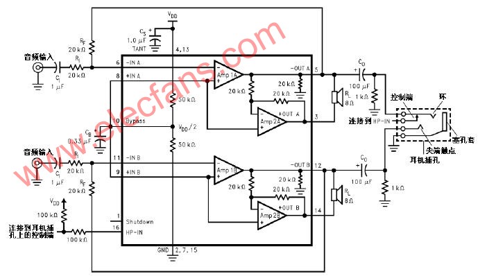 HWD2163应用电路