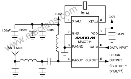 MAX7044应用电路