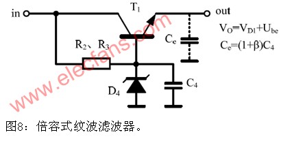 倍容式纹波滤波器