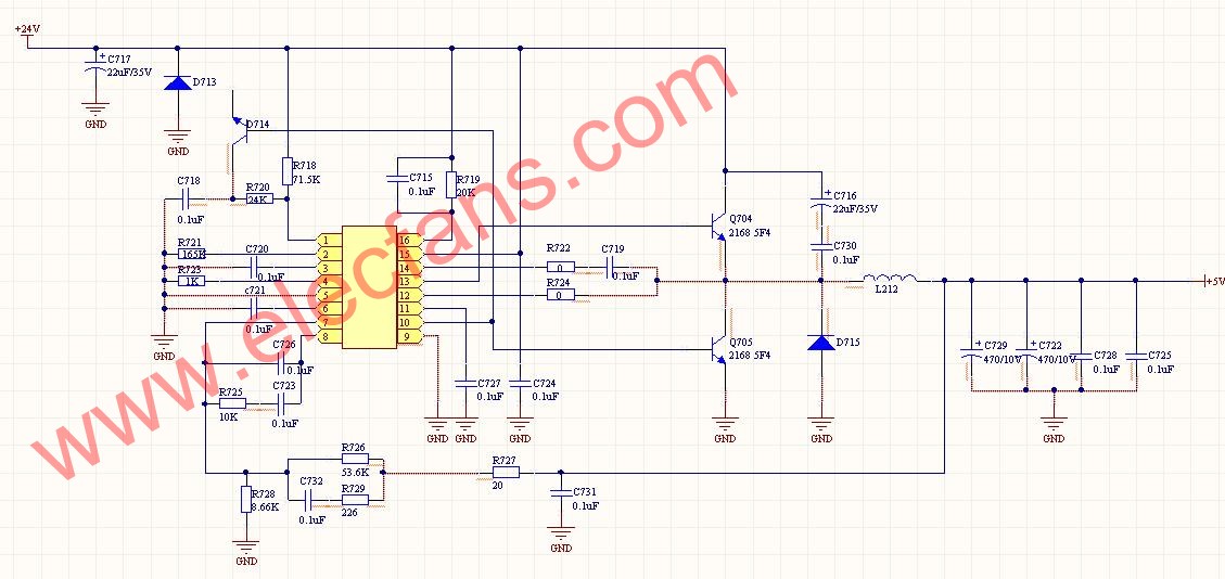 TPS40050应用电路