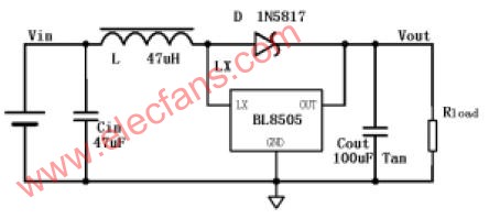 BL8505应用电路