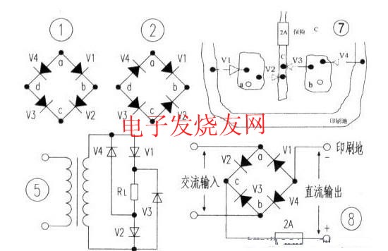 单相桥式整流电路图的绘图技巧