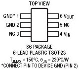 LT6656-1μA精准串联电压基准