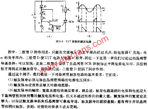 UJT移相触发电路