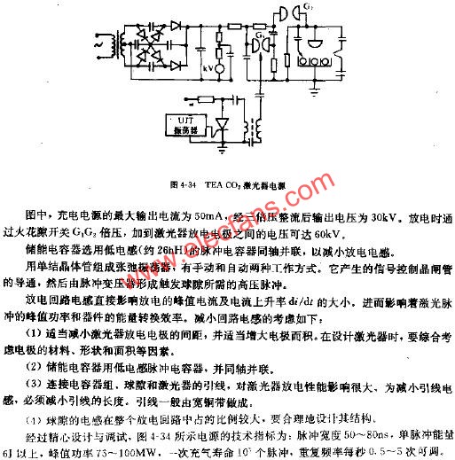 TEA CO2激光器电源设计举例