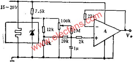 由SW399组成的标准电池替换器电路图  www.elecfans.com