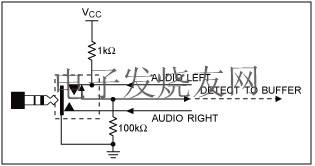 插孔自动检测电路 www.elecfans.com