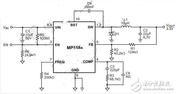 降压转换器MP1584和BUCK电路