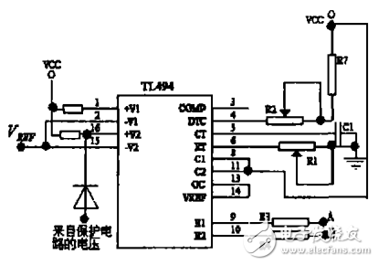 TL494脉宽调制器集成电路的设计与实现
