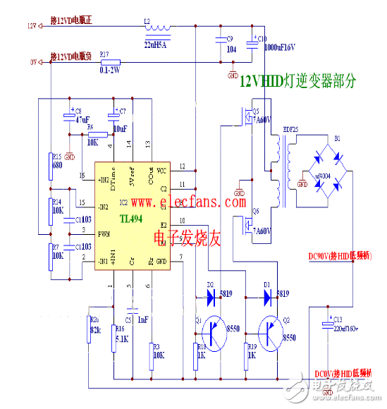 TL494工作原理图解（引脚功能_内部结构_参数及开关电源电路）