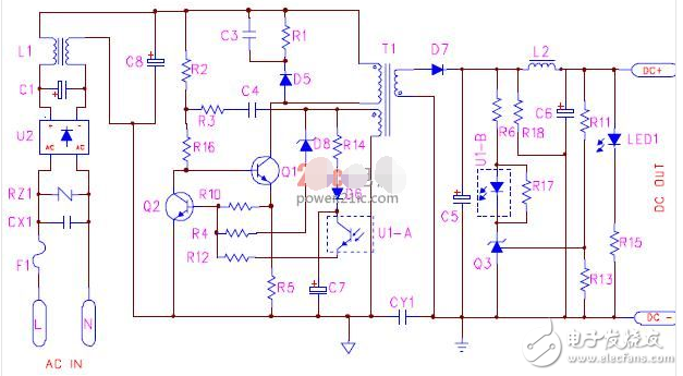 光耦817应用电路图汇总（PC817光电耦合器/开关电源/TL431）