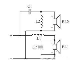 解析5种二分频扬声器电路
