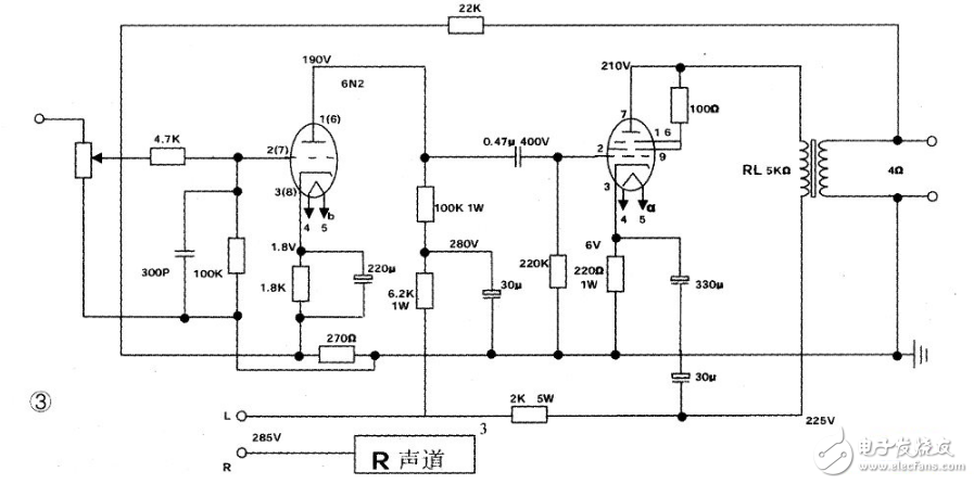 电子管6p15应用电路图（四款模拟电路设计原理图详解）