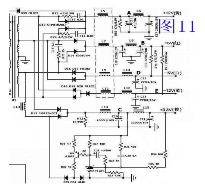 atx300p4_pfc电路图分析
