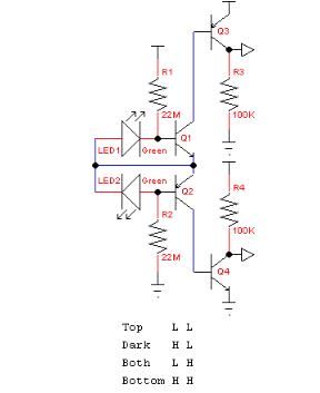 LED光敏传感器电路图大全（十二款LED光敏传感器电路设计图）