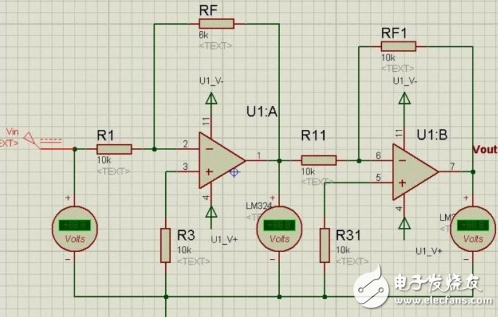 电阻分压简单电路图（电阻串联分压/分压电阻采样）