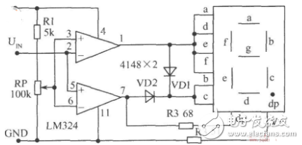 lm324应用电路大全（温度控制器/振荡器/带通滤波器/断电保护）
