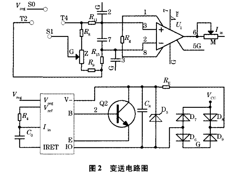 基于INA333和XTR115的压力变送器