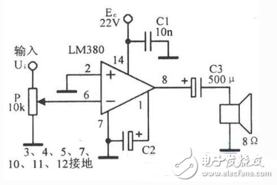 简单音频功放电路原理图大全（六款简单音频功放电路设计原理图详解）